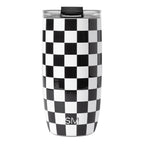 Voyager Tumbler with Clear Flip Lid & Straw