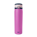 Simple Modern Mesa Loop Water Bottle with Straw | 24oz Cup Holder Friendly Insulated Stainless Steel Bottles for Travel, Sports and School | Fuscia Mix
