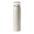 Simple Modern Mesa Loop Water Bottle with Straw | 30oz Cup Holder Friendly Insulated Stainless Steel Bottles for Travel, Sports and School | Cream Gingham