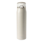 Simple Modern Mesa Loop Water Bottle with Straw | 30oz Cup Holder Friendly Insulated Stainless Steel Bottles for Travel, Sports and School | Cream Gingham