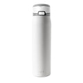 Simple Modern Mesa Loop Water Bottle with Straw | 30oz Cup Holder Friendly Insulated Stainless Steel Bottles for Travel, Sports and School | Frosty Snowflake