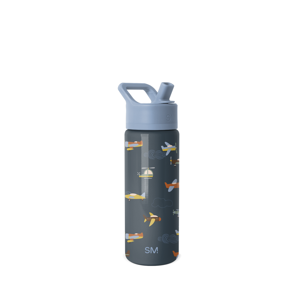 Summit Kids Water Bottle with Straw Lid