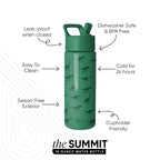 Summit Kids Water Bottle with Straw Lid