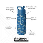 Summit Kids Water Bottle with Straw Lid